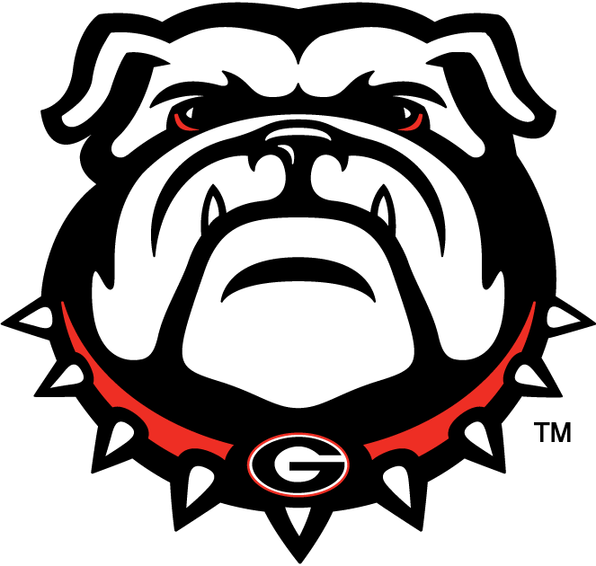 Georgia Bulldogs 2013-Pres Secondary Logo vinyl decal